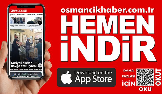 Osmancık Haber mobil uygulaması yayında! Çorum Haberlerini cebinizden takip edin