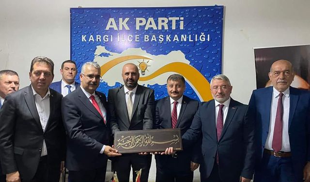 AK Parti'den Adem Bülbül'e destek ziyareti