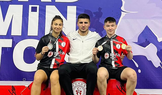 Çorum'un gururu: Mehmet Can Töremiş'ten Badmintonda yeni zaferler