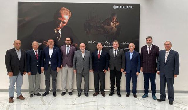 ÇEKVA Başkanı Balkanlıoğlu’dan ÇTSO Başkanı Başaranhıncal’a ziyaret