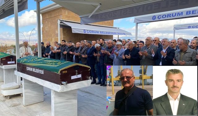 Acı veda: Feci kazada hayatını kaybeden Belediye Başkanı Özseçer ve Alagöz toprağa verildi