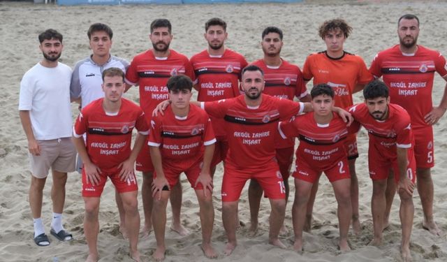 19 Mayıs Belediyespor'dan Plaj Futbolu Ligi Süper Finalleri'nde çeyrek final başarısı