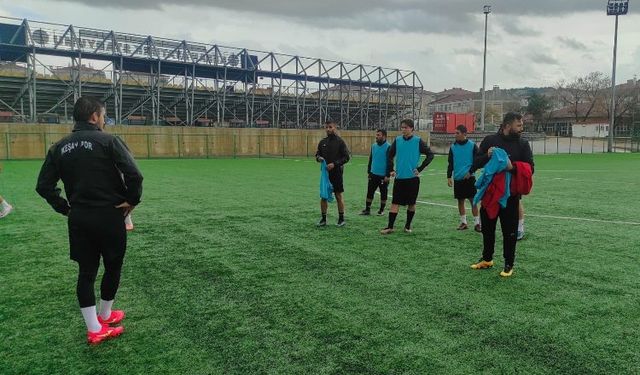 Keşanspor Kapaklı'ya hazırlanıyor