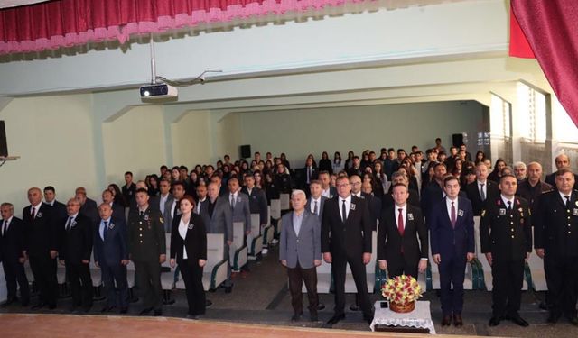 Sungurlu'da 10 Kasım Atatürk'ü anma programı düzenlendi
