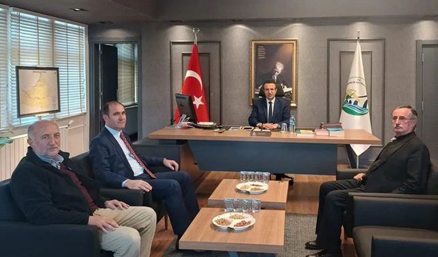 Tokat Vakıflar Bölge Müdürü Erdoğan’dan Kaymakam Akpay’a ziyaret