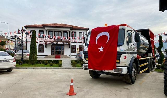 Osmancık Belediyesi araç filosunu güçlendiriyor