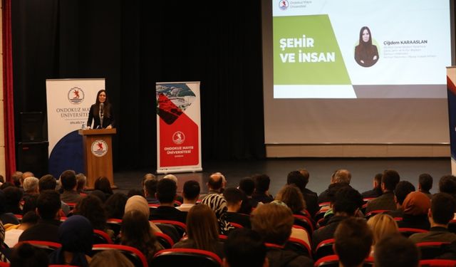 AK Parti'li Karaaslan, Samsun'da "Çevre ve İnsan" sempozyumunda konuştu: