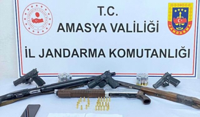 Amasya'da "Duman05 Operasyonu"nda 14 şüpheli yakalandı