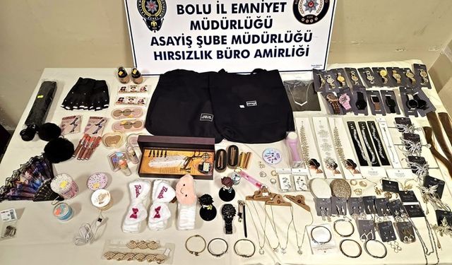Bolu'da iş yeri hırsızlığından yakalanan 4 şüpheliden biri tutuklandı