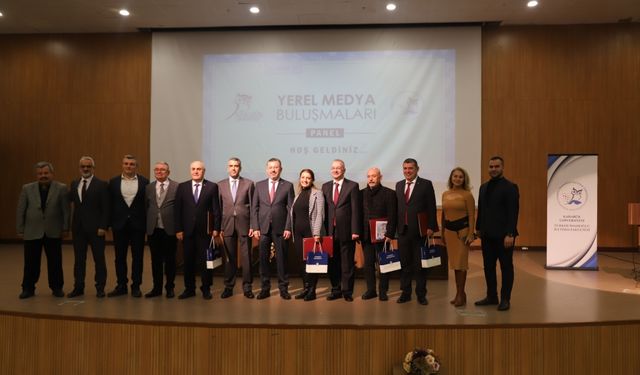 Karabük'te "Yerel Medya Buluşmaları" paneli düzenlendi