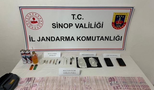 Sinop'ta uyuşturucu operasyonunda 4 kişi yakalandı