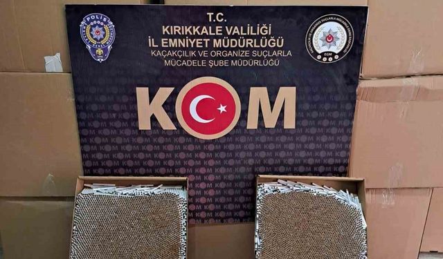 Kırıkkale’de kaçakçılık operasyonu: 6 gözaltı