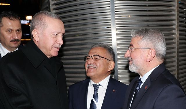 Çorum Belediye Başkanı Aşgın, Cumhurbaşkanı Erdoğan ile görüştü