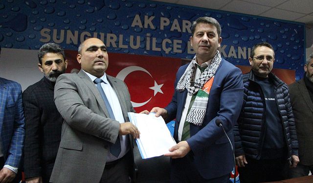 Fehmi Vargeloğlu AK Parti'den İl Genel Meclis üyeliğine aday oldu!