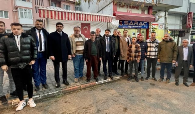AK Parti Karabük heyetinden esnaf ziyareti