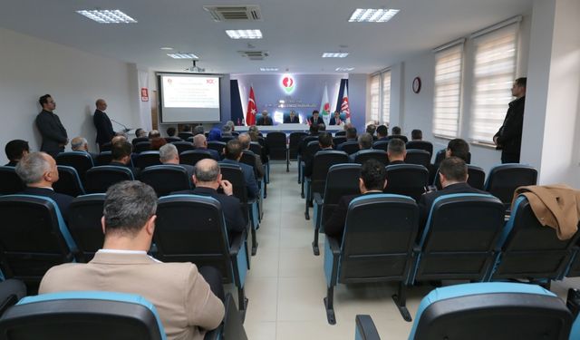 Amasya'da İl İdare Şube Başkanları Toplantısı yapıldı