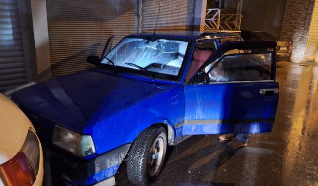 Samsun'da bir gecede 2 otomobil çalan şüpheli yakalandı