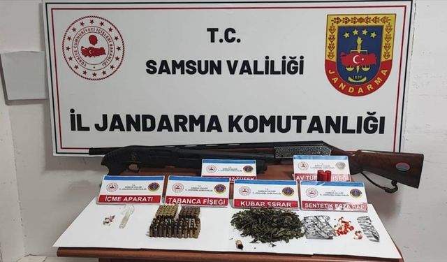 Samsun'da düzenlenen uyuşturucu operasyonunda bir kişi gözaltına alındı