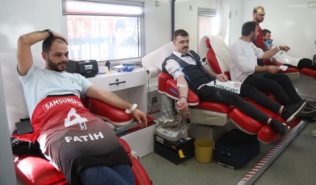 Samsunspor, "20 Ocak" anısına kan bağışı kampanyası başlattı