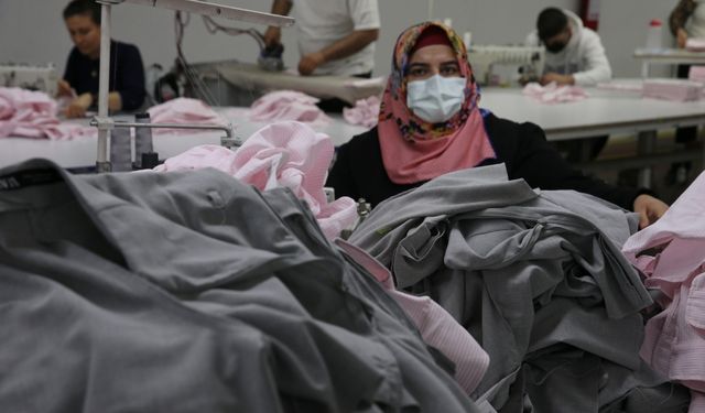 Tokat'tan Avrupa ülkelerine çocuk ve kadın giyim ürünleri gönderiliyor