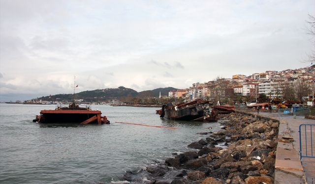 Zonguldak'ta batan geminin kayıp personeli 64 gündür aranıyor