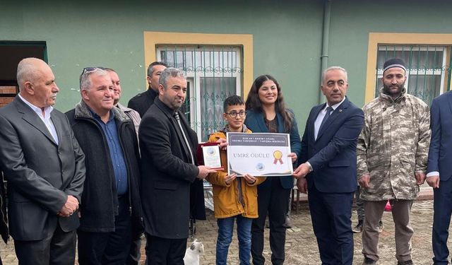 Çorum'un bu köyünde Umre Ödüllü Kur'an-ı Kerim yarışması