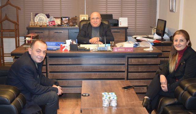 Dudu Sır, Osmancık Haber Gazetesi’ni ziyaret etti: Muhtarlık projeleri açıklandı