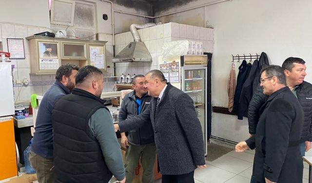 Bartın Belediye Başkanı Fırıncıoğlu, esnaf ve vatandaşlarla buluştu