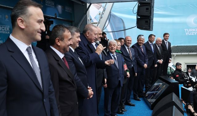 Cumhurbaşkanı ve AK Parti Genel Başkanı Erdoğan, Giresun mitinginde konuştu: (1)