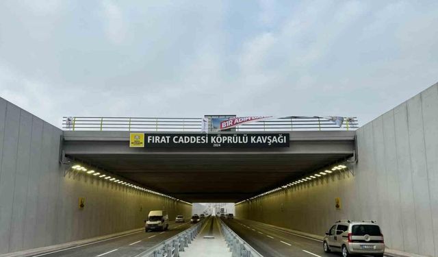 Başkan Altay: "İstanbul yolu Fırat Caddesi Köprülü Kavşağı şehrimize hayırlı olsun"