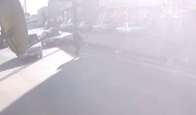 Karaman’da otomobilin çarptığı yaşlı adam yaralandı