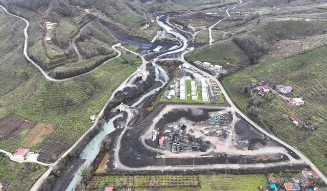 Salıpazarı Barajı inşaatı yüzde 20’ye ulaştı