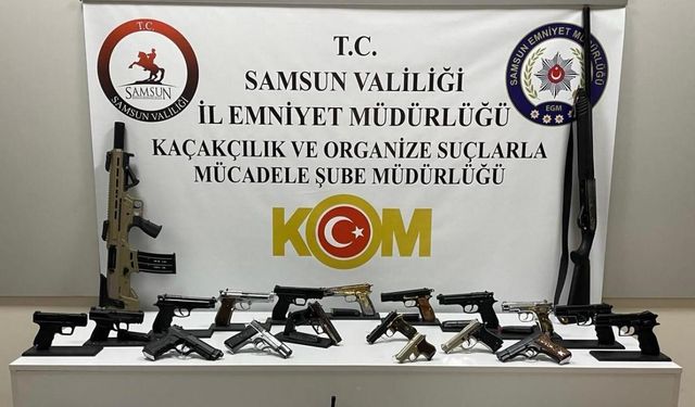 Samsun’da ’Kafes’ operasyonu: 8 kişi tutuklandı