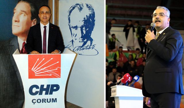Çorum'da siyasi üslup tartışması: CHP, AK Parti vekilin sözlerine 'nezaket' ile karşılık verdi