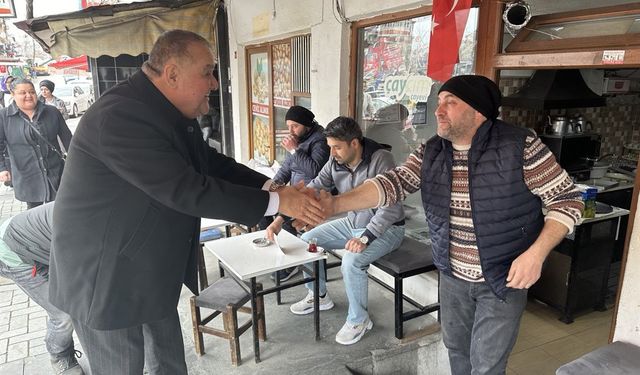 Bartın Belediye Başkanı Fırıncıoğlu, esnaf ziyareti yaptı