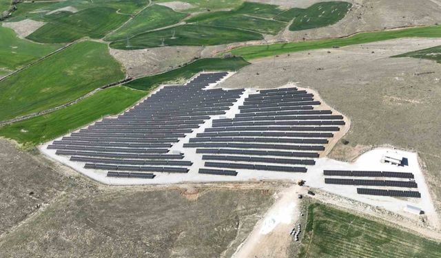 Bağrıkurt Güneş Enerjisi Santralinde üretime başlandı