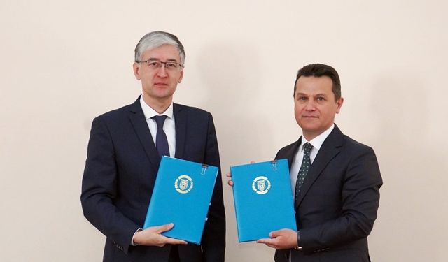Kastamonu Üniversitesi ile Karaganda Buketov Üniversitesi arasında iş birliği protokolü imzalandı