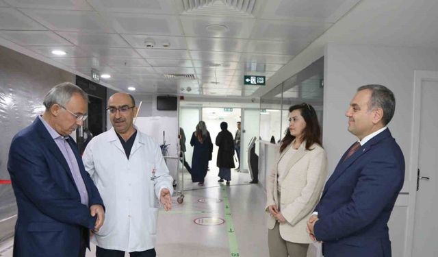 ERÜ Hematoloji - Onkoloji Hastanesi’nin yenileme çalışmaları tamamlandı