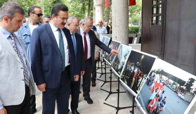 Amasya'da "Demokrasinin Zaferi 15 Temmuz 2016" sergisi düzenlendi