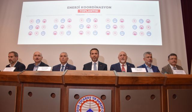 Enerji ve Tabii Kaynaklar Bakanı Bayraktar, Trabzon'da konuştu: