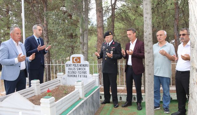 Taşova’da 15 Temmuz dolayısıyla şehit mezarları ve aileleri ziyaret edildi