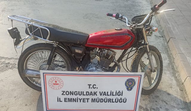 Zonguldak'ta motosiklet hırsızlığı şüphelileri tutuklandı