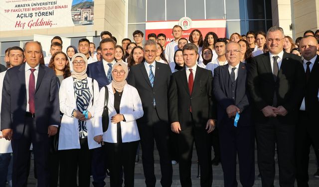 Sağlık Bakanı Memişoğlu, Amasya Üniversitesi Akademik Yıl Açılışı'na katıldı: