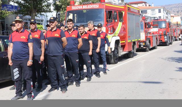 Taşova'da İtfaiyecilik Haftası kutlandı