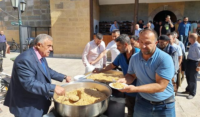 Ahilik Haftası'nda pilav kazanları Çorum'da kaynadı!