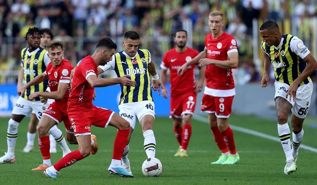 Antalyaspor Fenerbahçe maçı canlı yayın bilgileri! Antalyaspor Fenerbahçe maçı canlı izle