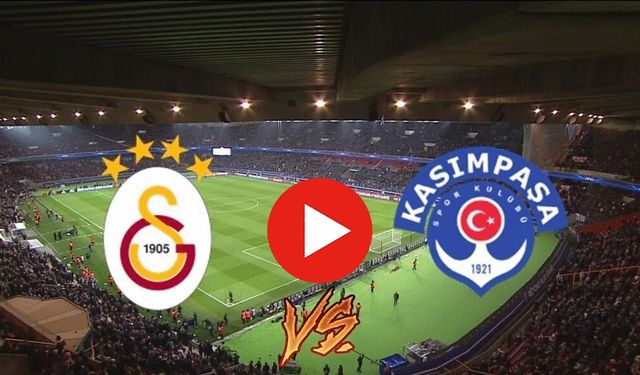 Galatasaray Kasımpaşa maçı canlı izle! Şifresiz Bein Sport Galatasaray Kasımpaşa maç linki