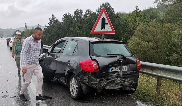 Çorum-Samsun karayolu trafik kazası: 1 yaralı