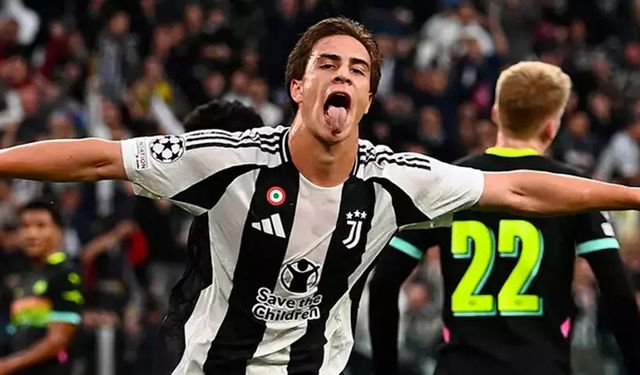 Kenan Yıldız tarih yazdı! Juventus'tan Şampiyonlar Ligi'ne 3-1'lik müthiş başlangıç