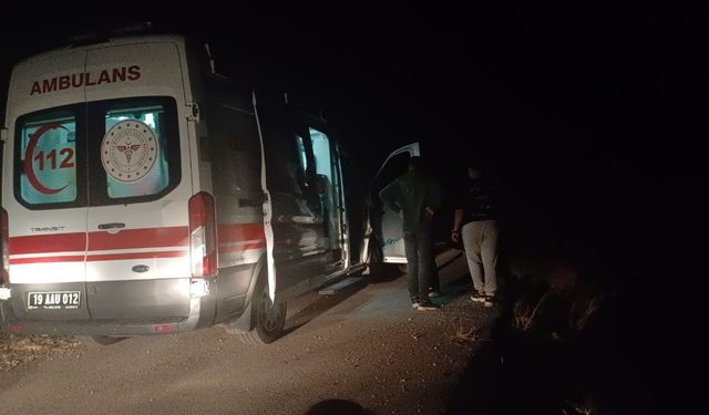 Çorum'da motosiklet faciası: 2 kişi hastaneye kaldırıldı